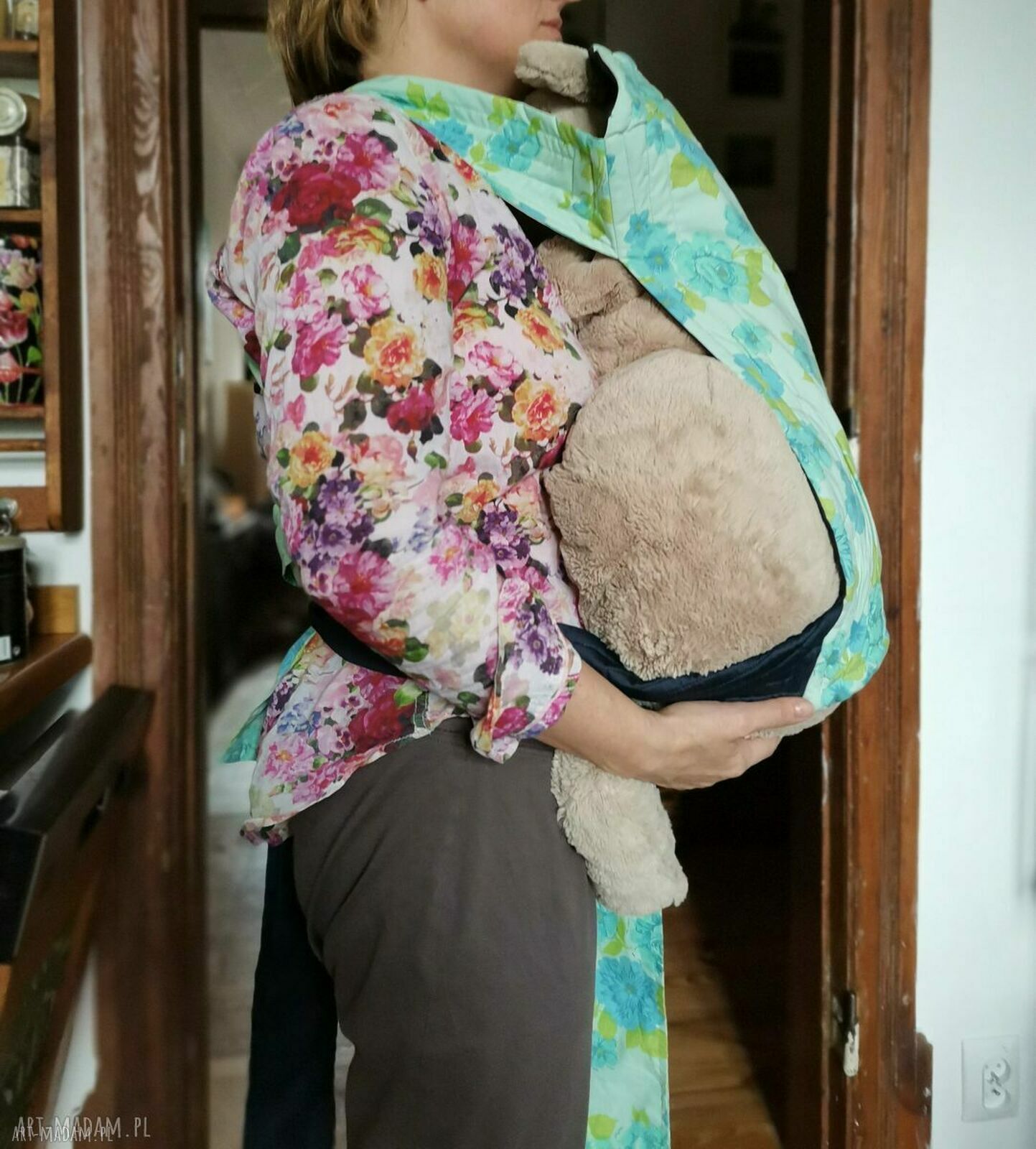 Nosidełko Mei Tai dla dziecka - handmade Ruda Klara
