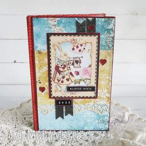 kalendarz książkowy na 2022 892 - turkusowe scrapbooking