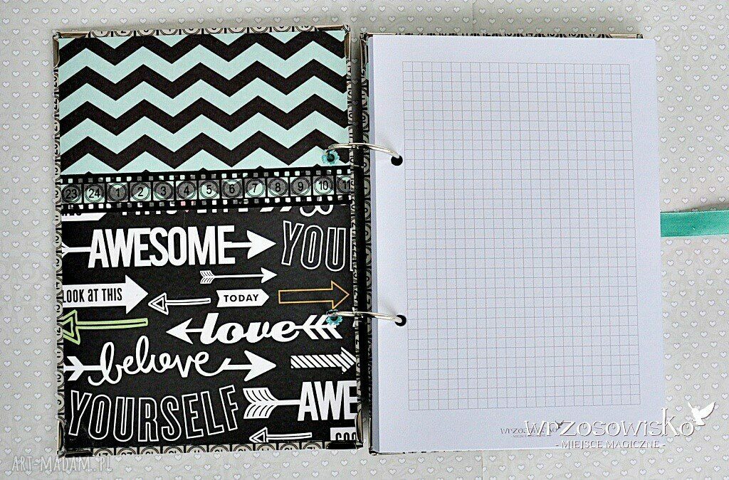 Niekończący się notatnik AWESOME handmade