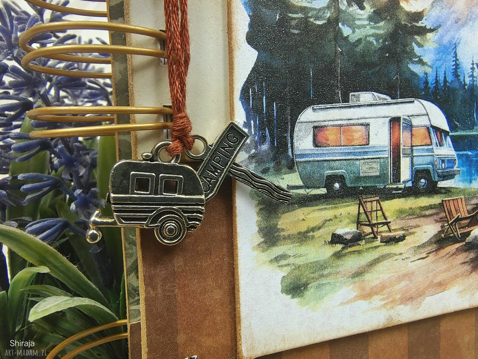 Notes podróżniczy A5 - caravaning (N114) - wspomnienia z wypraw