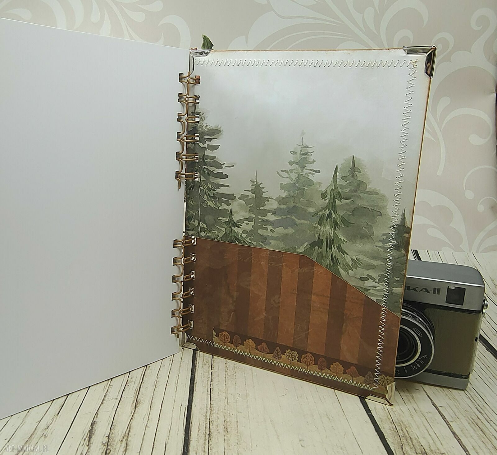 Notes podróżniczy A5 - caravaning (N114) - wspomnienia z wypraw