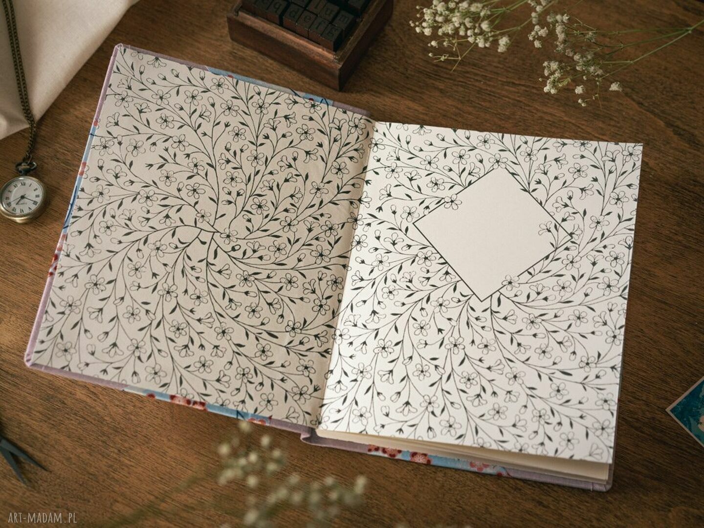 Notes w kropki - elegancki bullet journal z japońskim papierem (200 stron)