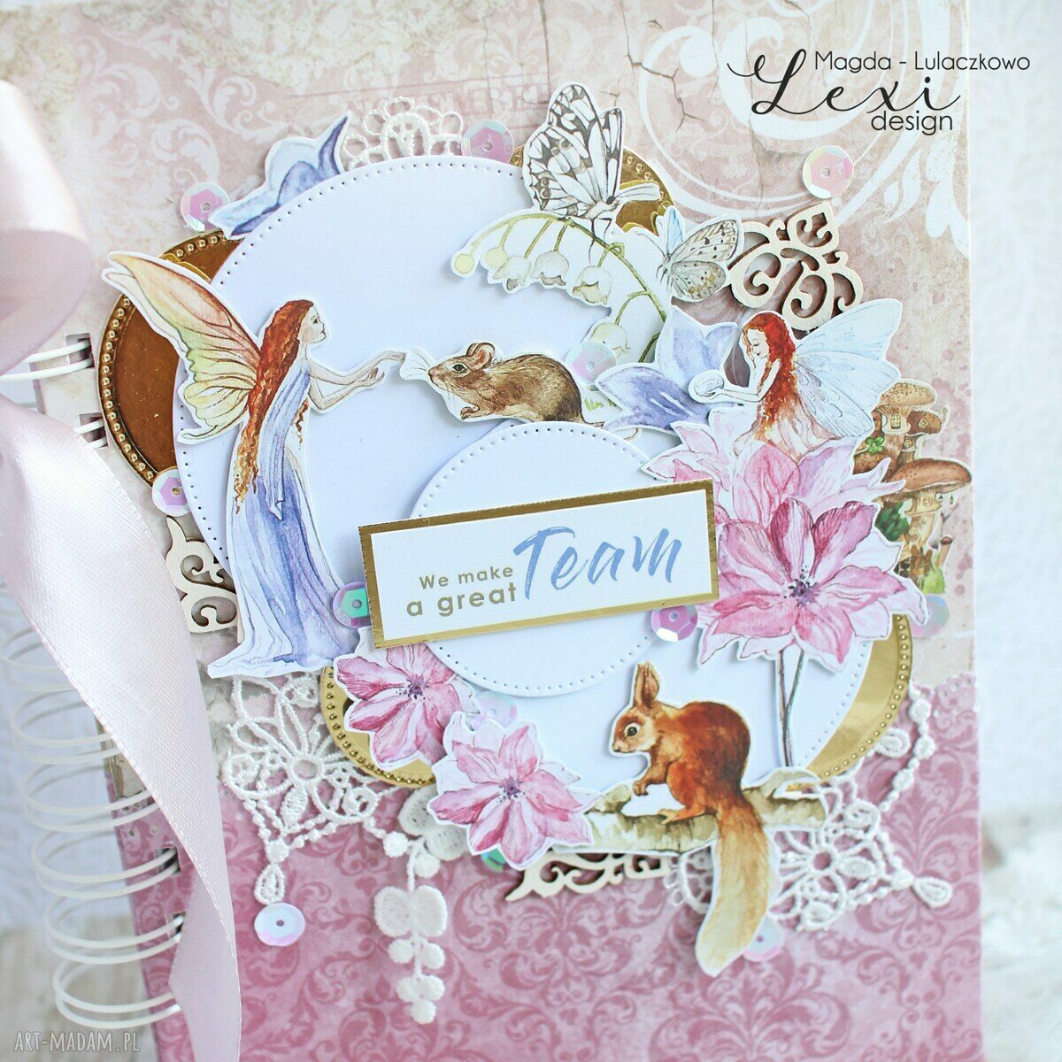 Notes z wróżkami FairyTales - notatnik i pamiętnik na prezent urodzinowy