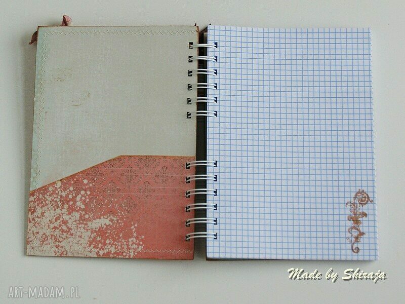 Pamiętnik A5 „Uwolnij marzenia” - ręcznie robiony notes scrapbooking