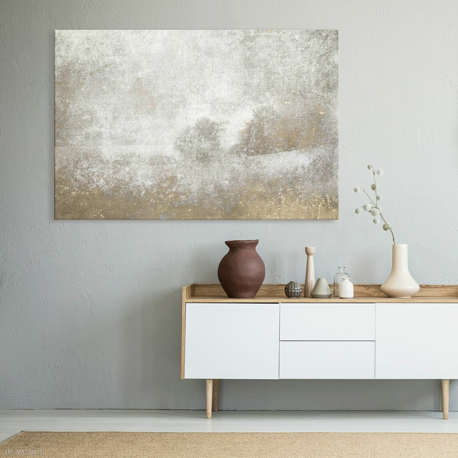 Nowoczesny obraz na płótnie „Cicha przestrzeń” 120x80 cm