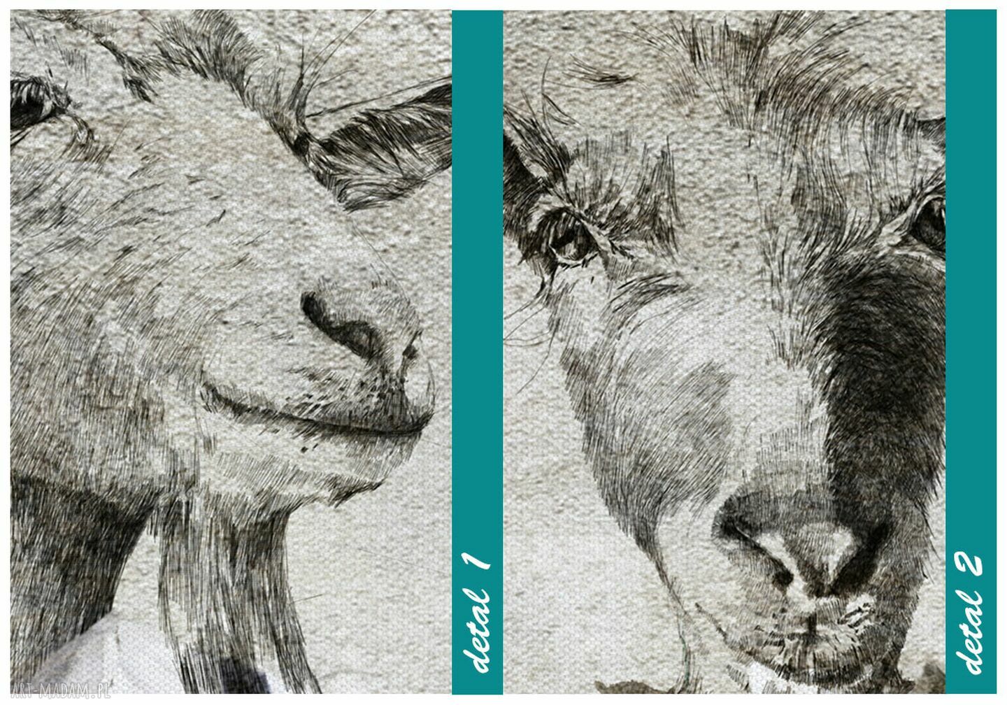 Nowoczesny obraz na płótnie 120x80 cm: Rodzina Kozłowskich z córkami
