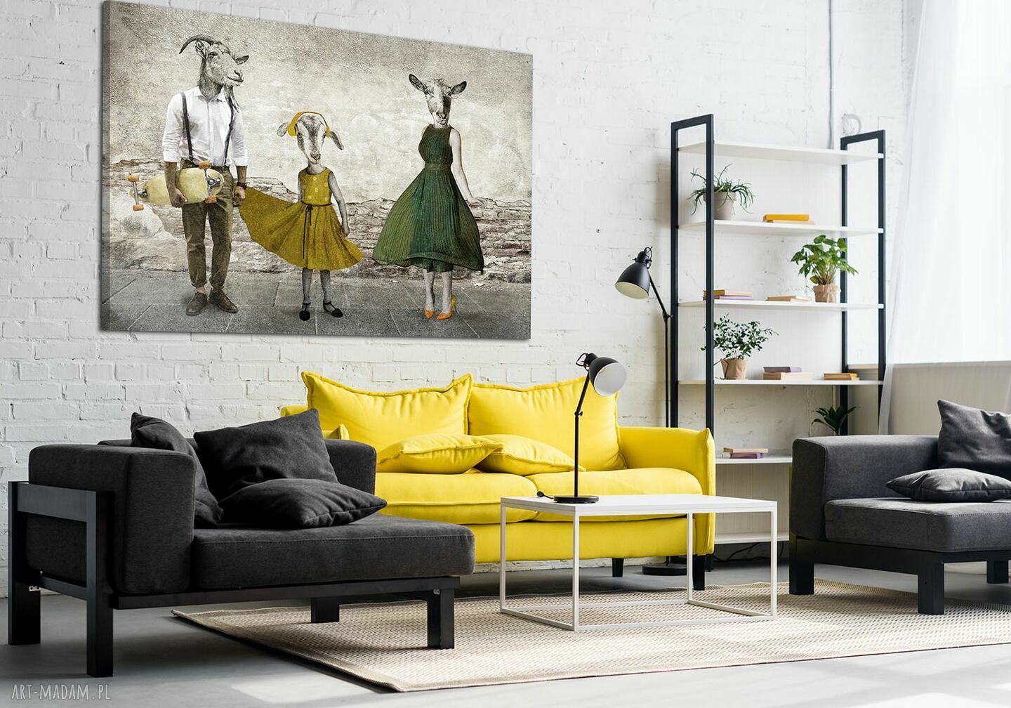 Nowoczesny obraz na płótnie Rodzina Kozłowskich 120x80
