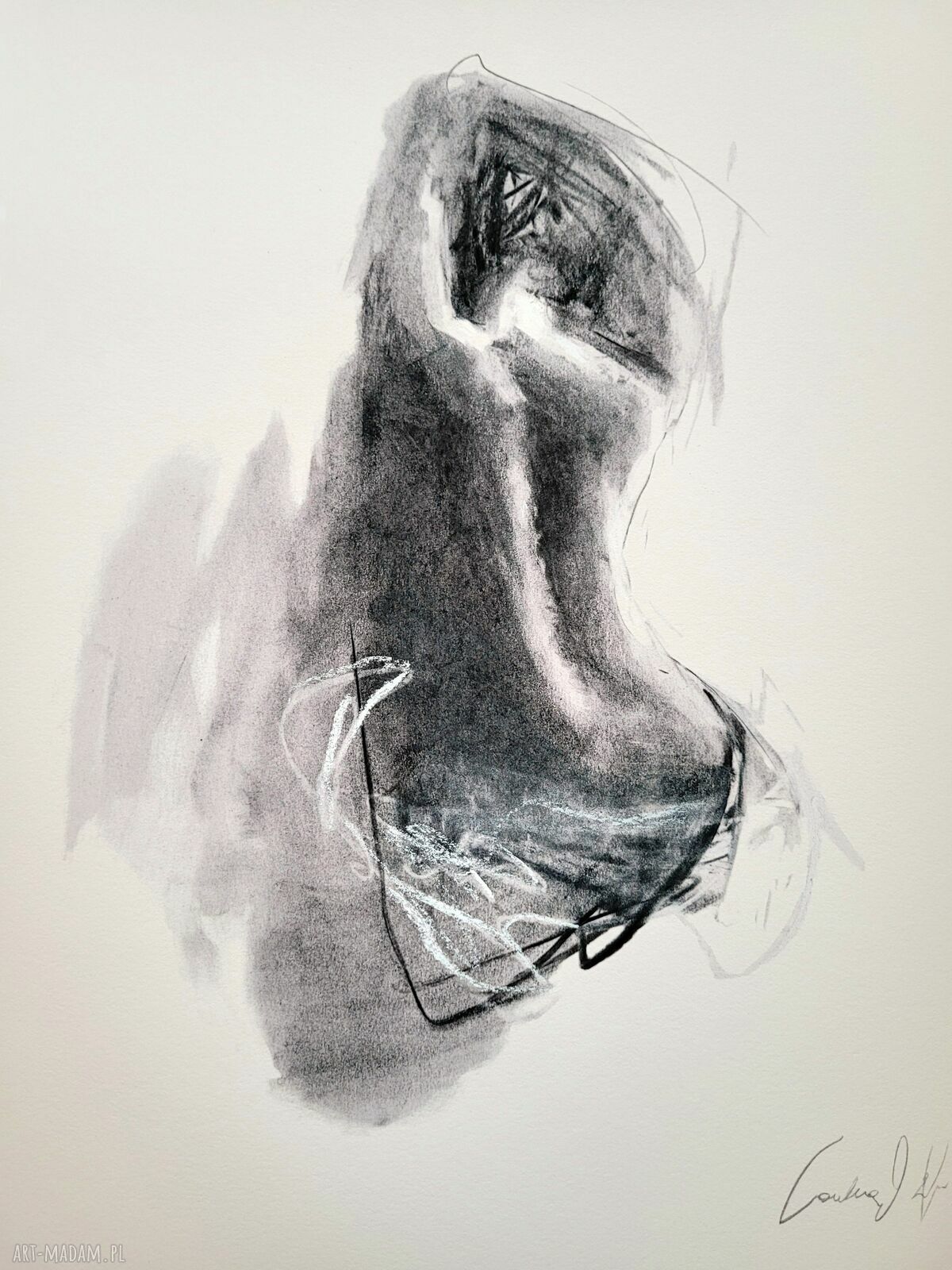 Nude 40x60 - obraz do sypialni i nad łóżko