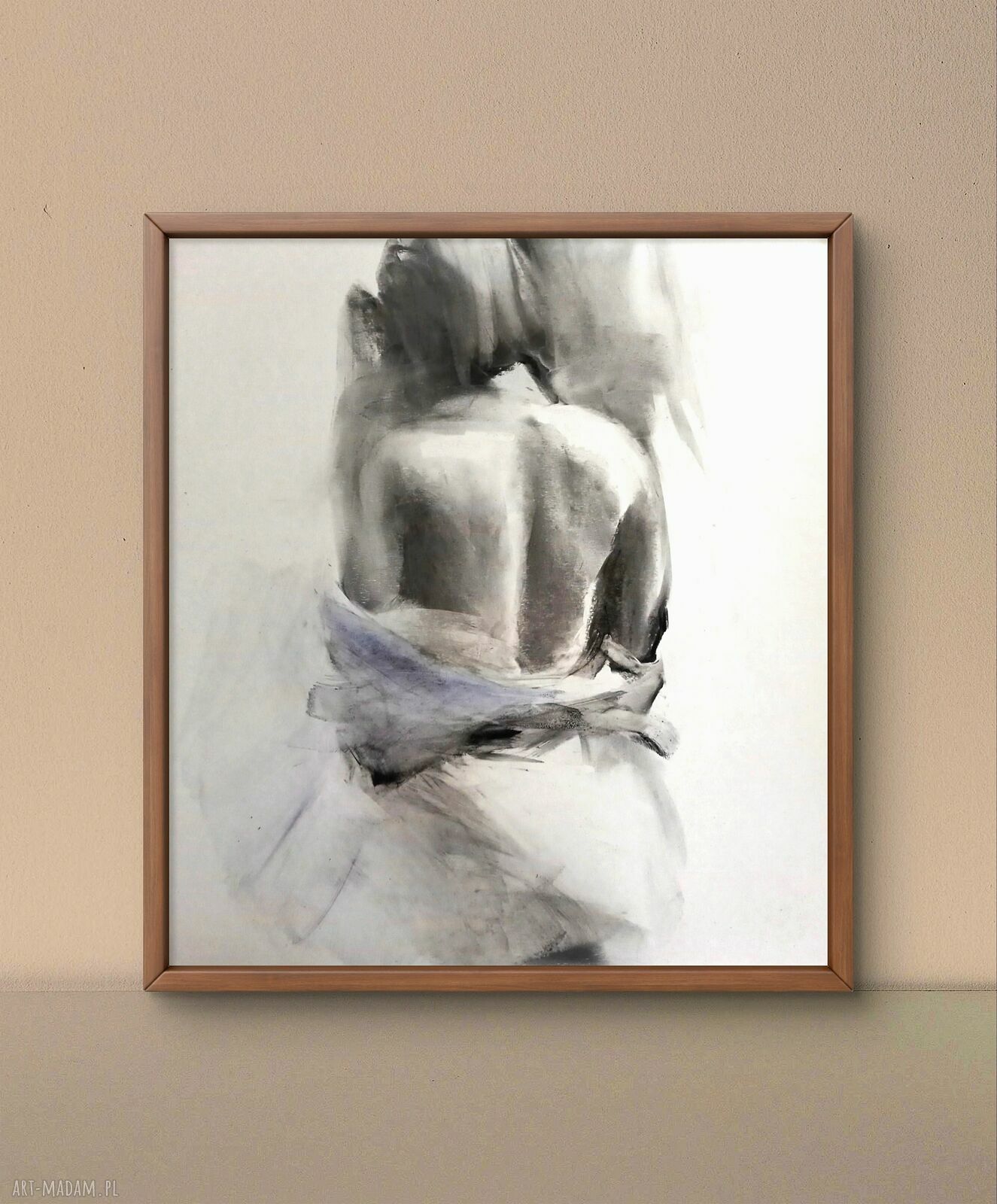 Nude - grafika do sypialni 70x70 cm