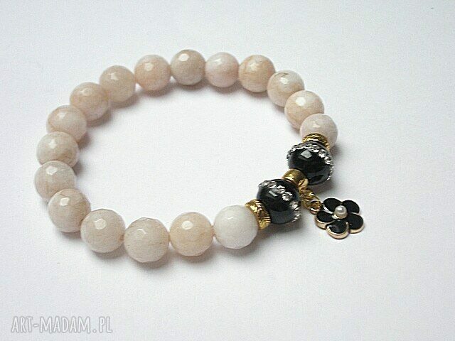 NUDE AND BLACK FLOWER /12 2014/ Handmade