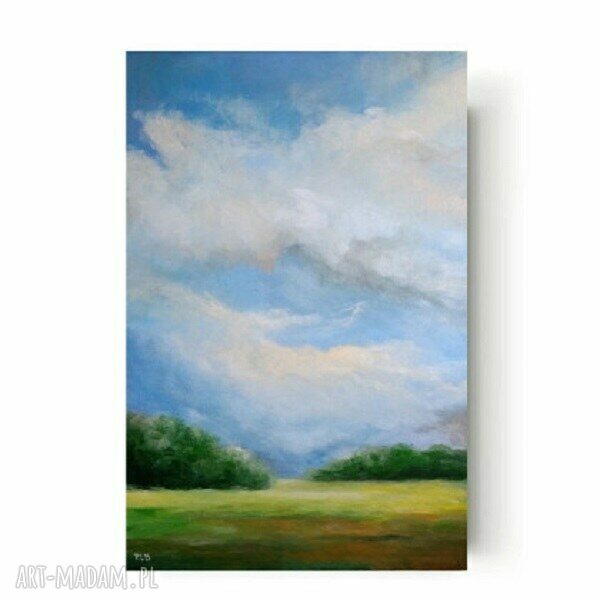 Cisza o poranku - obraz akrylowy 60x40 cm na płótnie