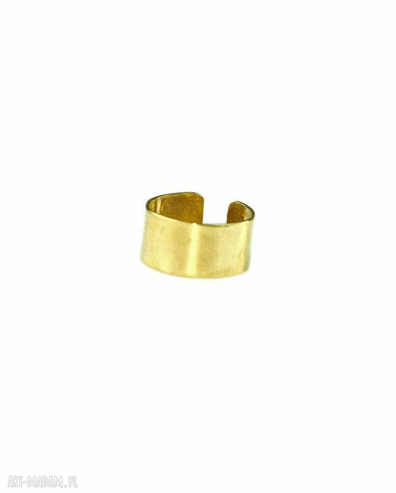 Obrączka gładka ze srebra 925 - srebrna lub złocona 24k