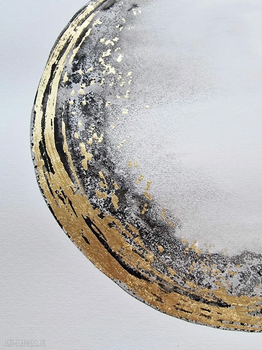 grafika: Obraz 50X70 cm wykonany ręcznie 3828299 Hand Made