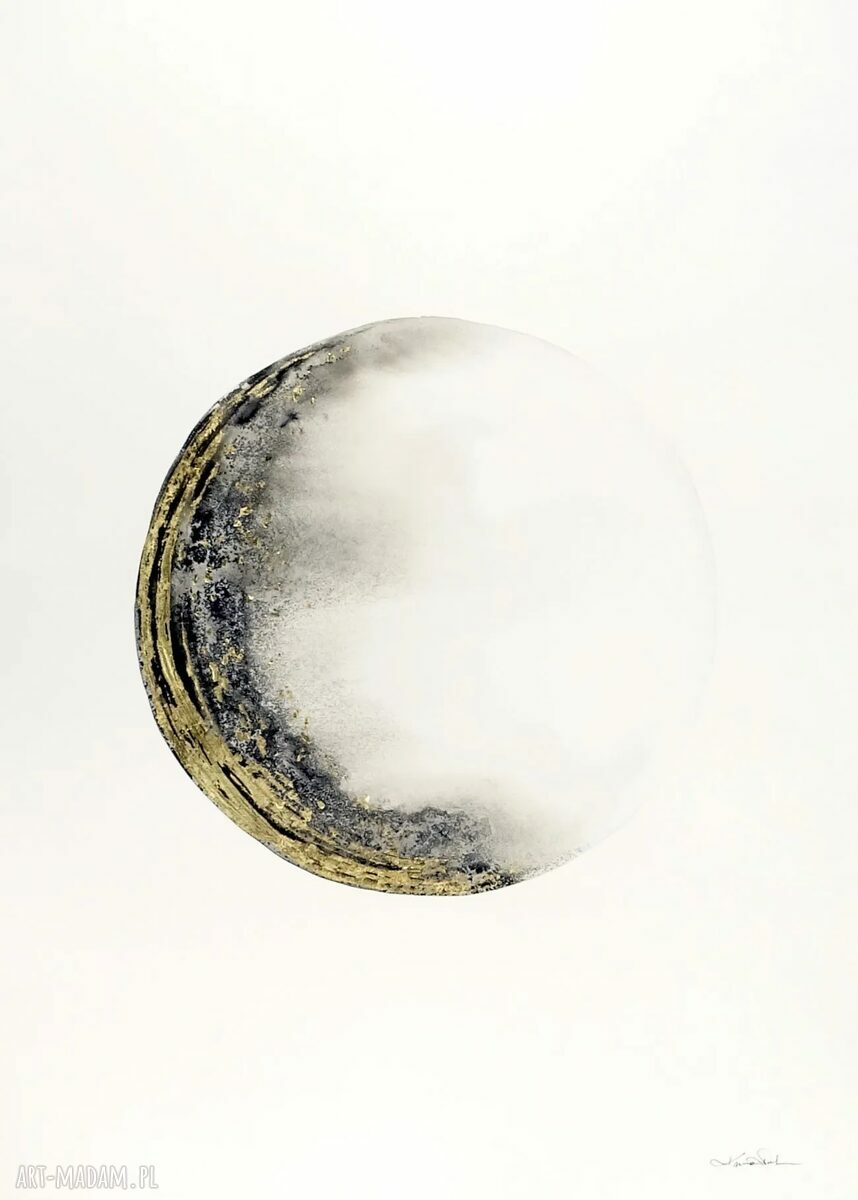 grafika: Obraz 50X70 cm wykonany ręcznie 3828299 Hand Made