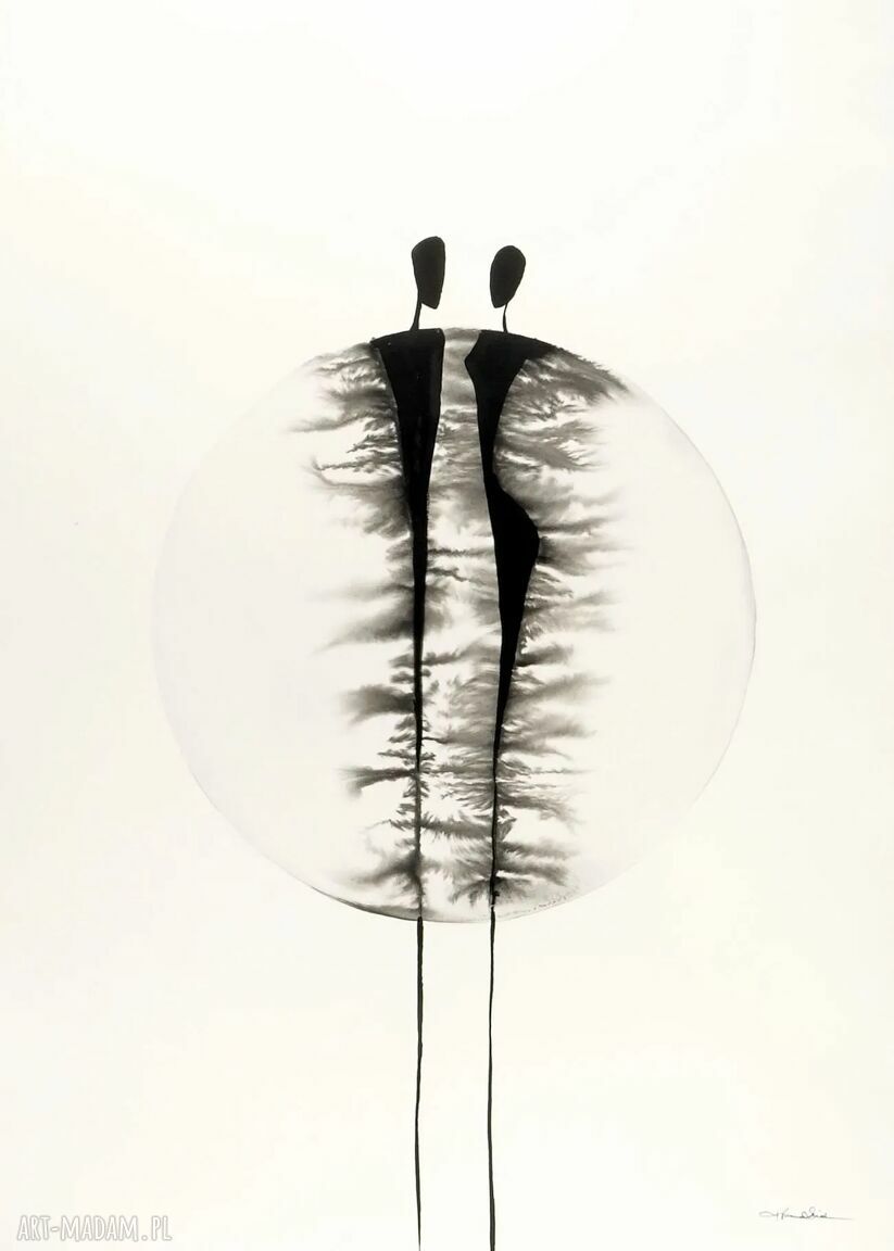 obrazy: Obraz 50X70 cm wykonany ręcznie 3843003