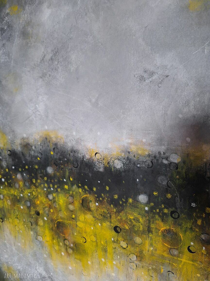 Obraz 60x80 cm Abstrakcja No XI w odcieniach szarości