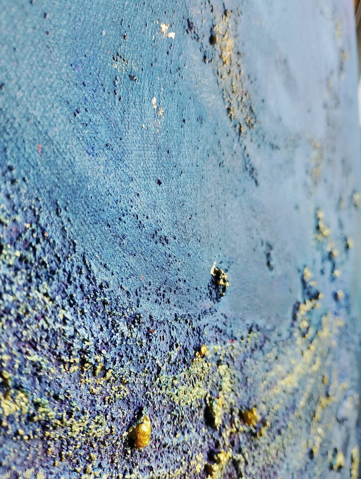 Obraz abstrakcyjny Phoenix - kosmiczna dekoracja ścienna 110x70 cm