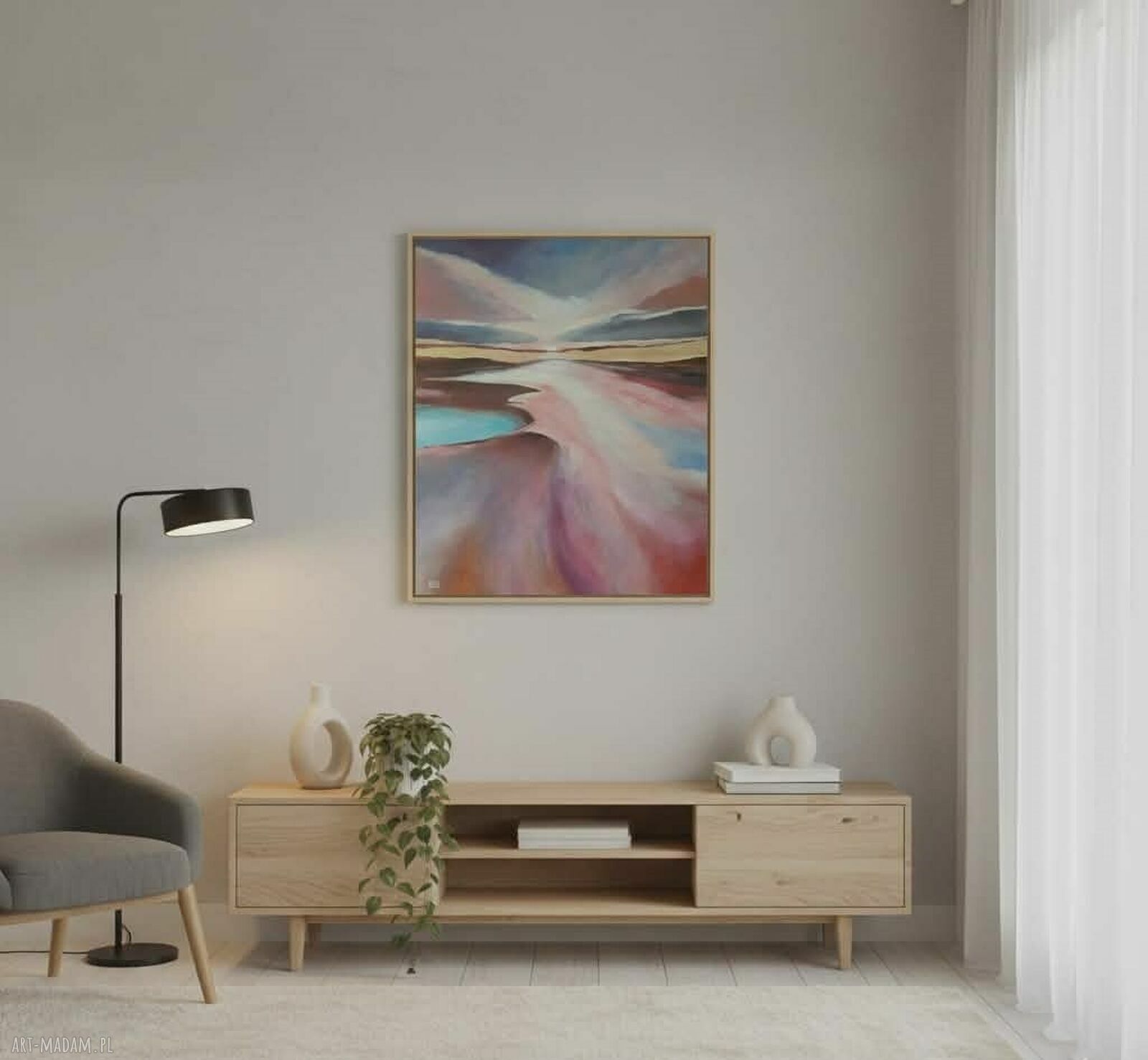 Przestrzeń - obraz akrylowy 60x50 cm (bez oprawy)