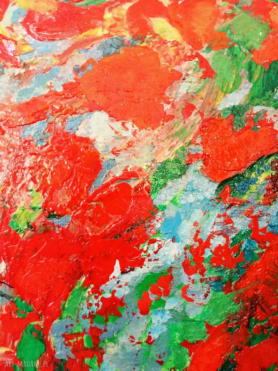 Obraz akrylowy „Pride and Prejudice” 30x40 cm - ręcznie malowany na płótnie
