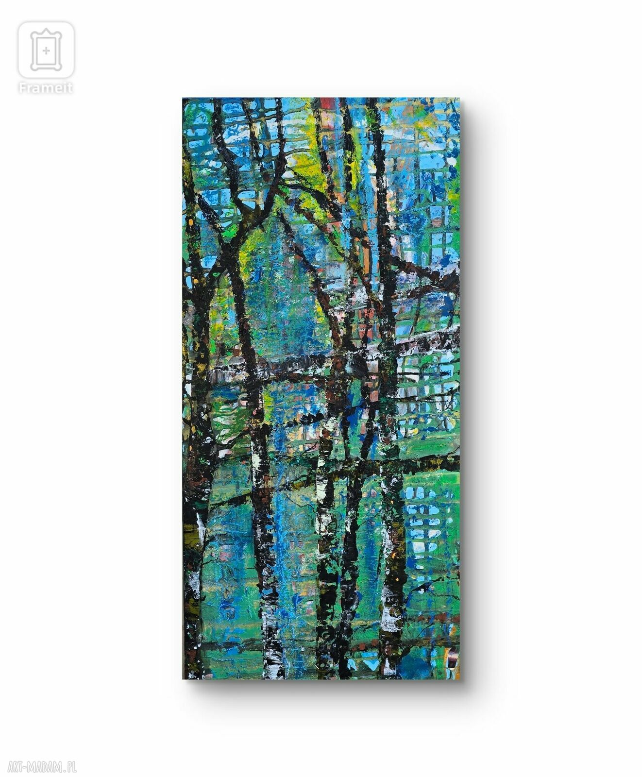 Obraz akrylowy na płótnie 80x40x3 cm - Cahuita Kostaryka