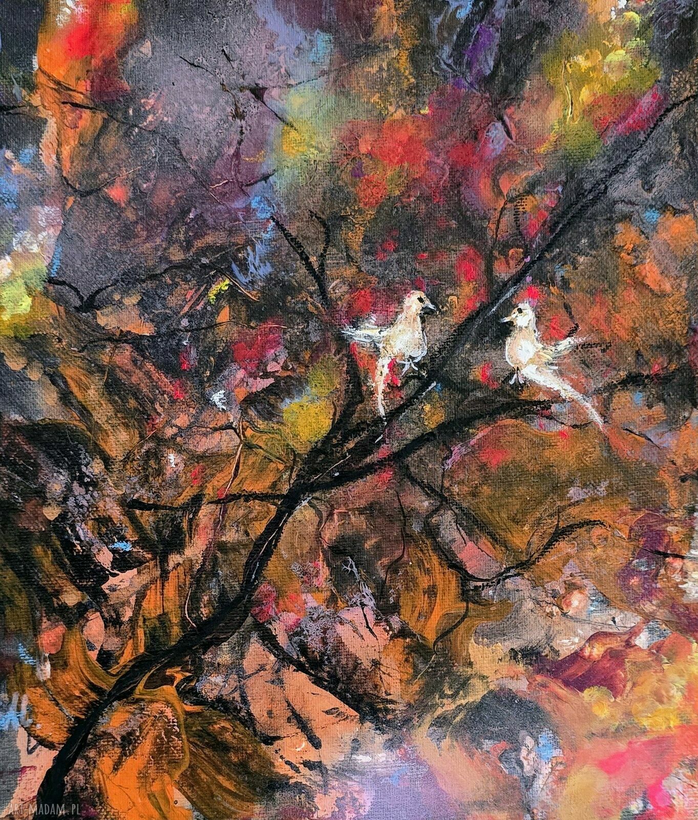 Nasze Randez-Vous - obraz akrylowy na płótnie 24x30x1 cm