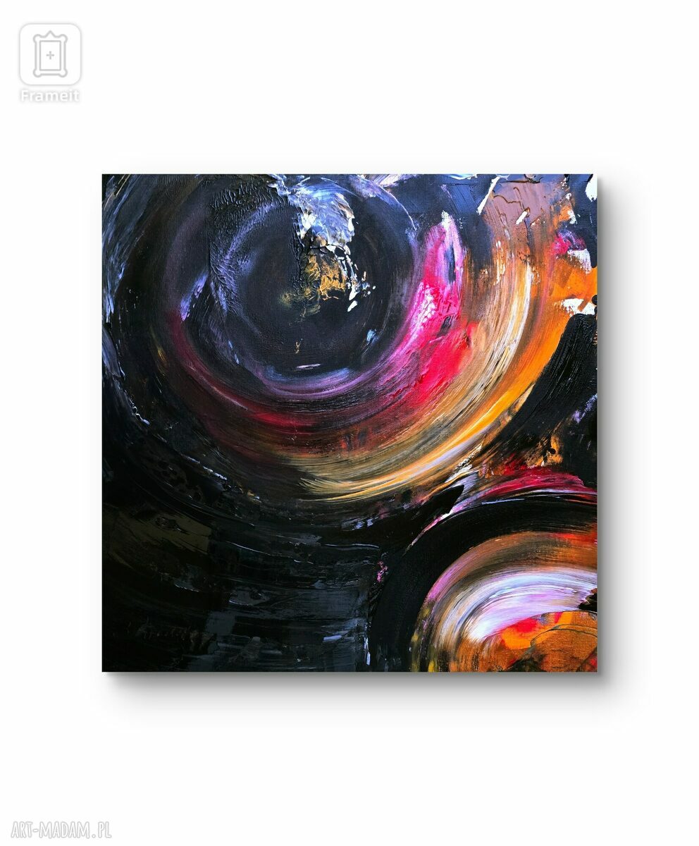 Obraz akrylowy Moonlight - księżycowy blask na płótnie 50x50 cm