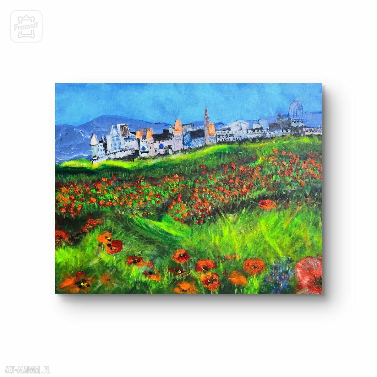 Obraz akrylowy „Francja, Twierdza Carcassone” 60x40 cm