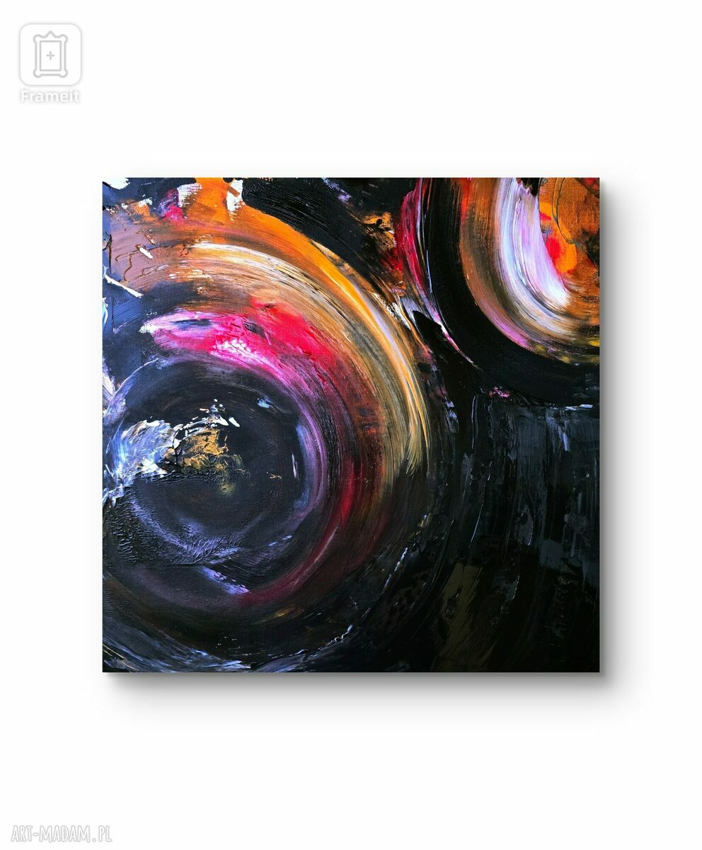 Obraz akrylowy Moonlight - księżycowy blask na płótnie 50x50 cm