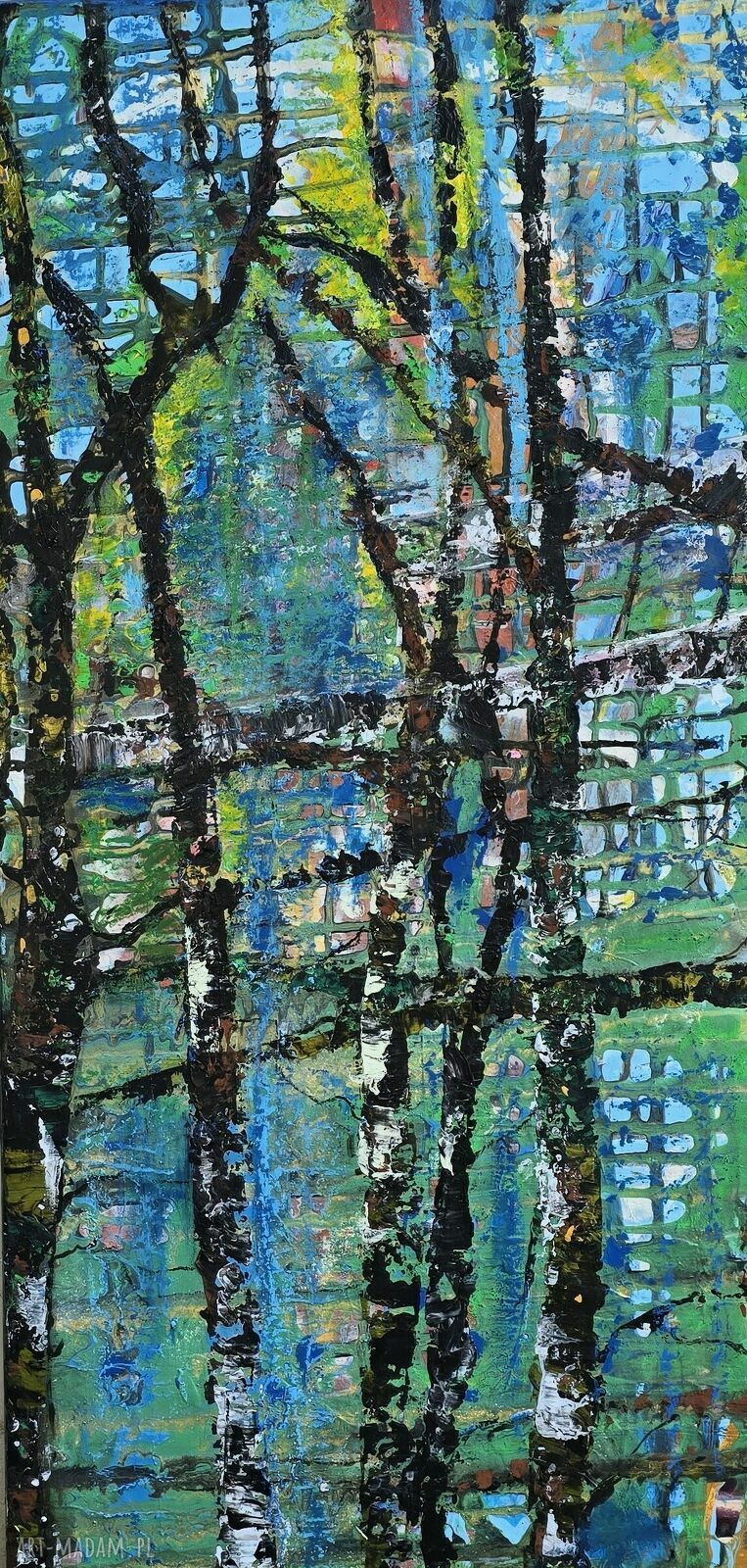 Obraz akrylowy na płótnie 80x40x3 cm - Cahuita Kostaryka