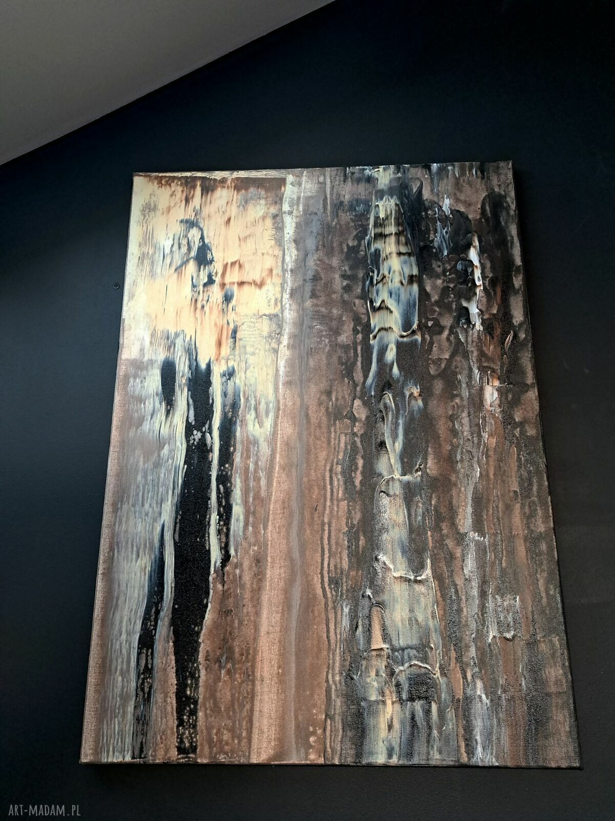 Obraz akrylowy „Stalaktyty” 50x70 cm - gotowy do zawieszenia