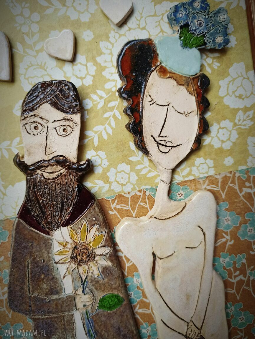 Ceramiczna mozaika na 30 rocznicę ślubu - wyjątkowa pamiątka do domu