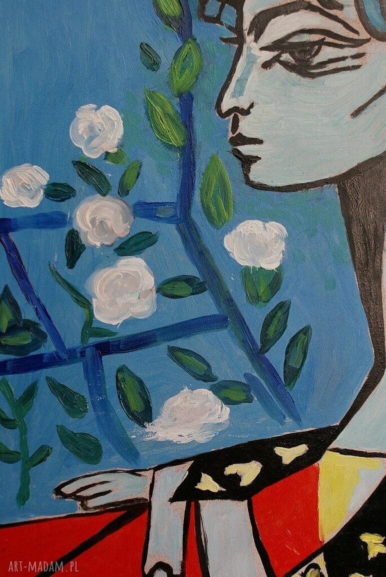 Obraz do salonu Pablo Picasso - malowany olejami na zamówienie