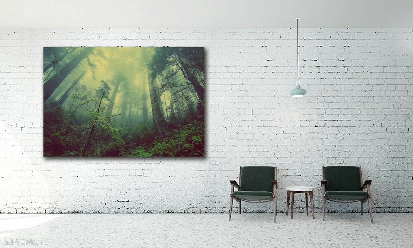 Obraz do salonu LAS L1 120x80 cm we mgle