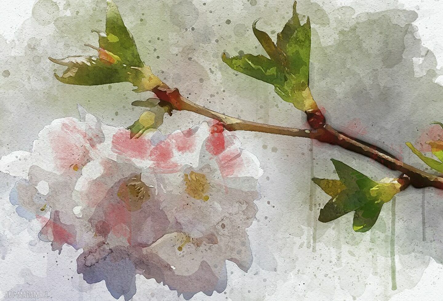 Obraz do sypialni KWIATY k6 120x80 cm - gotowy do powieszenia