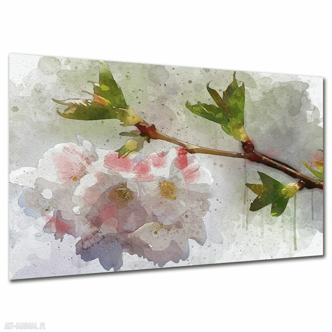 Obraz do sypialni KWIATY k6 120x80 cm - gotowy do powieszenia