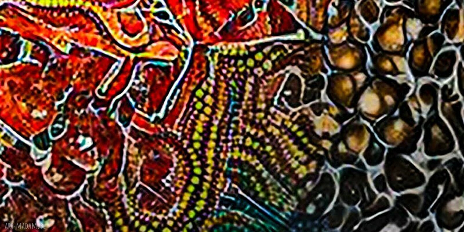 Obraz na płótnie do sypialni - twarz kobiety, abstrakcja 3D 120x80 cm