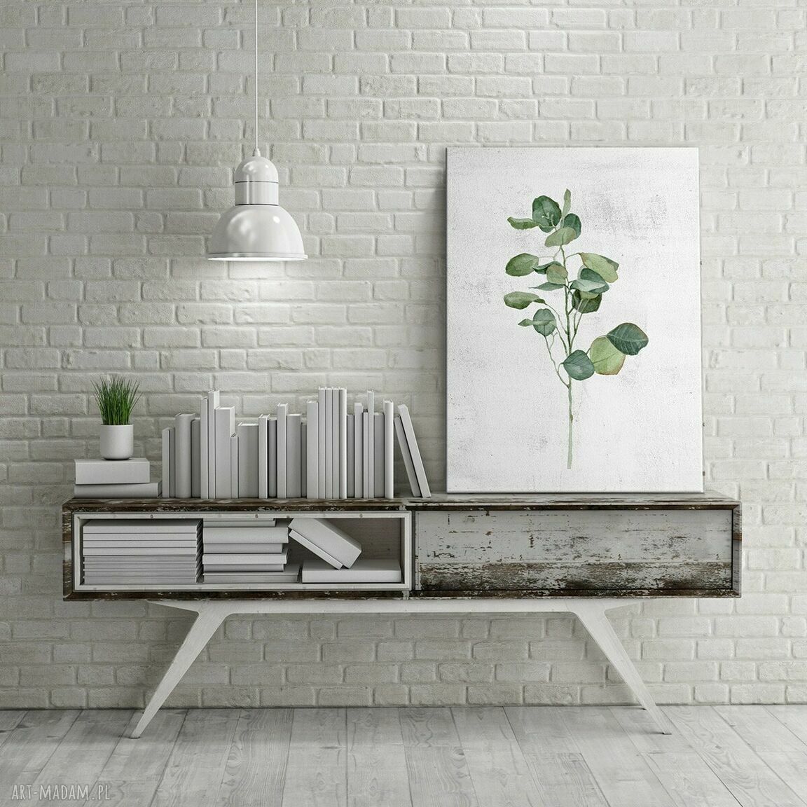 Obraz Eukaliptus 40x60 cm do salonu