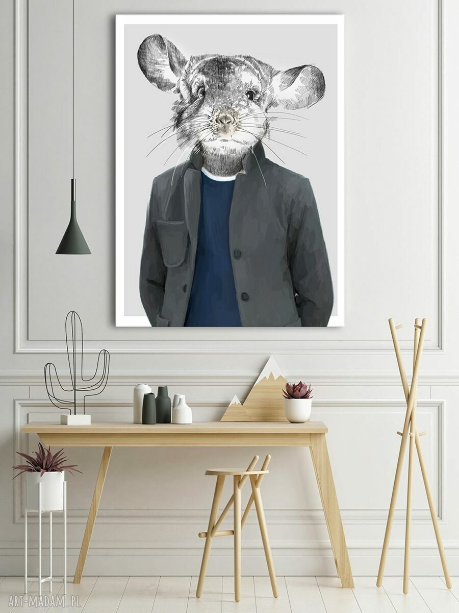 Obraz drukowany na płótnie SZYNSZYL 60x80 cm do pokoju dziecięcego