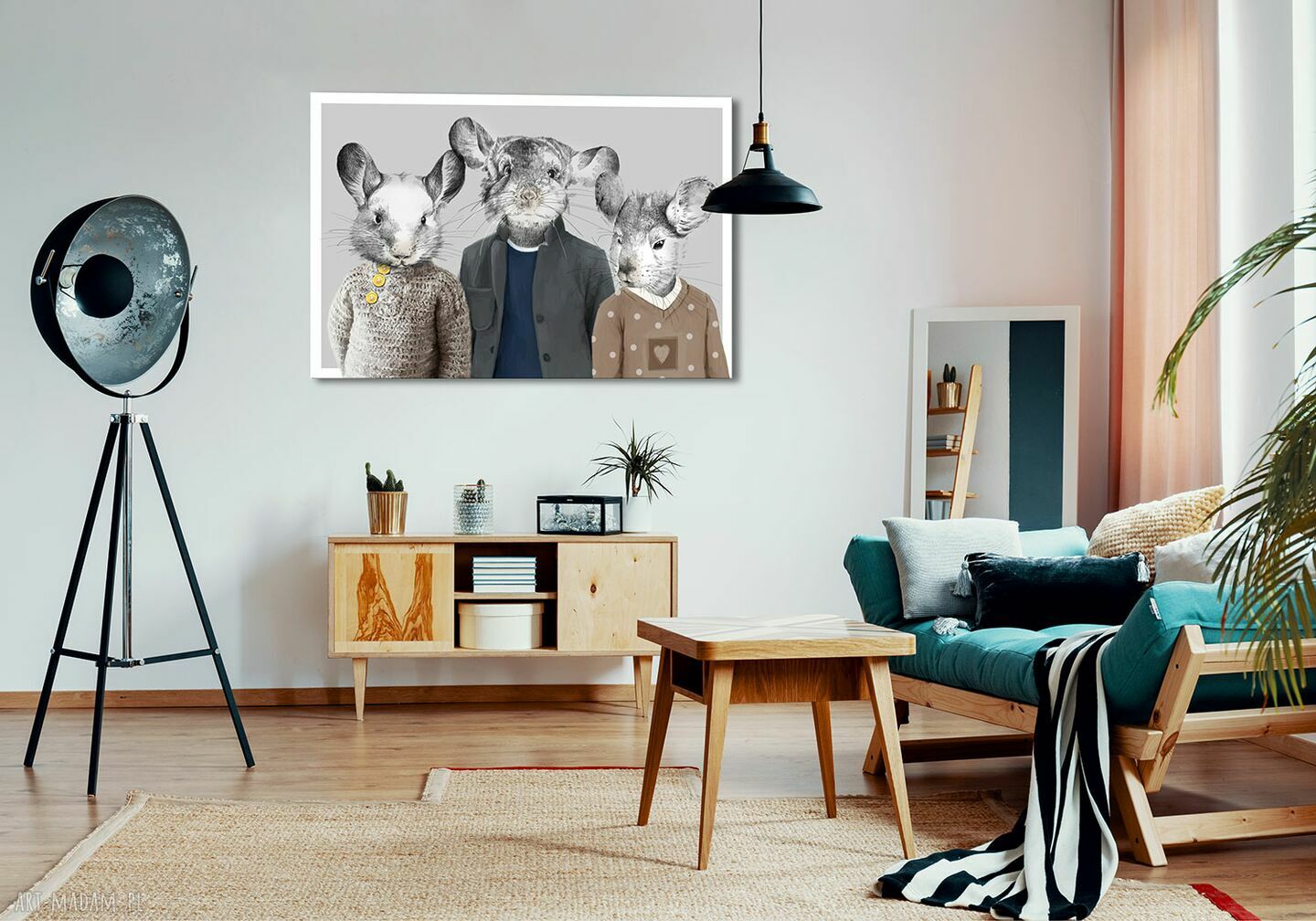 Obraz drukowany na płótnie SZYNSZYLE 120x80 cm do pokoju dziecięcego