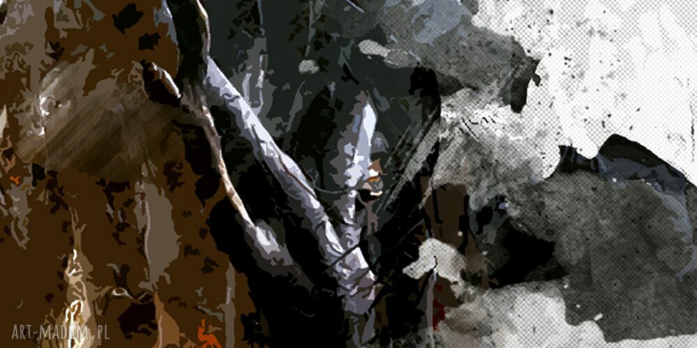 Obraz „Leśna ścieżka” Drzewo 46 120x70 cm na płótnie Canvas - gotowy do zawieszenia
