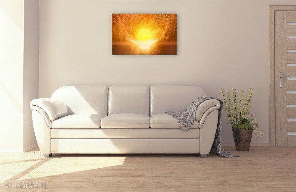 Obraz energetyczny - Wdzięczność - płótno 70x43 cm