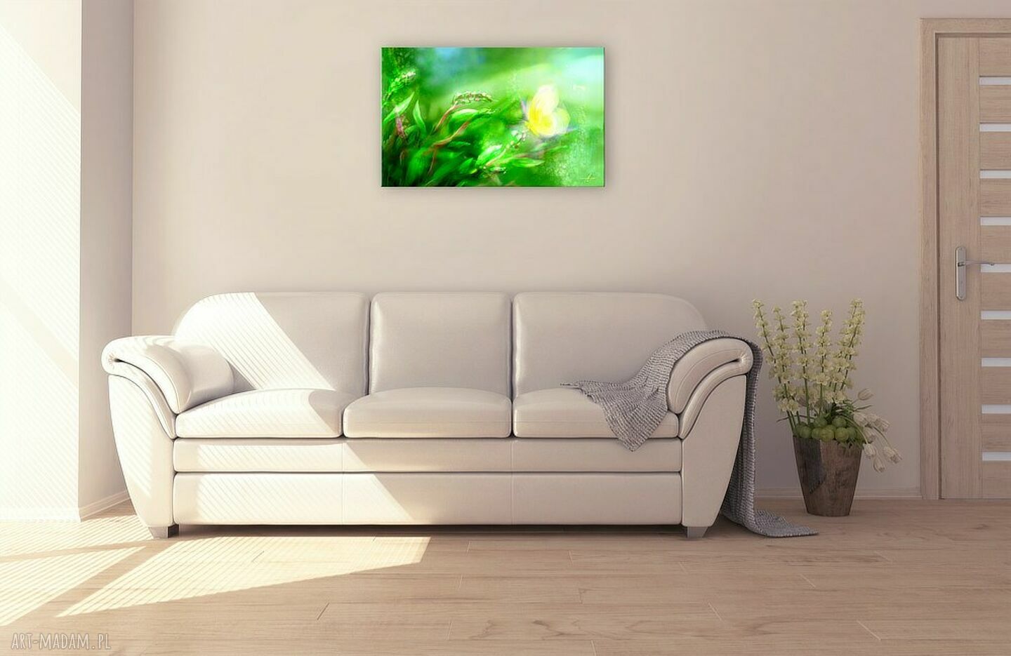 Obraz energetyzujący Energia Natury - wydruk na płótnie 70x43 cm, gotowy do zawieszenia.