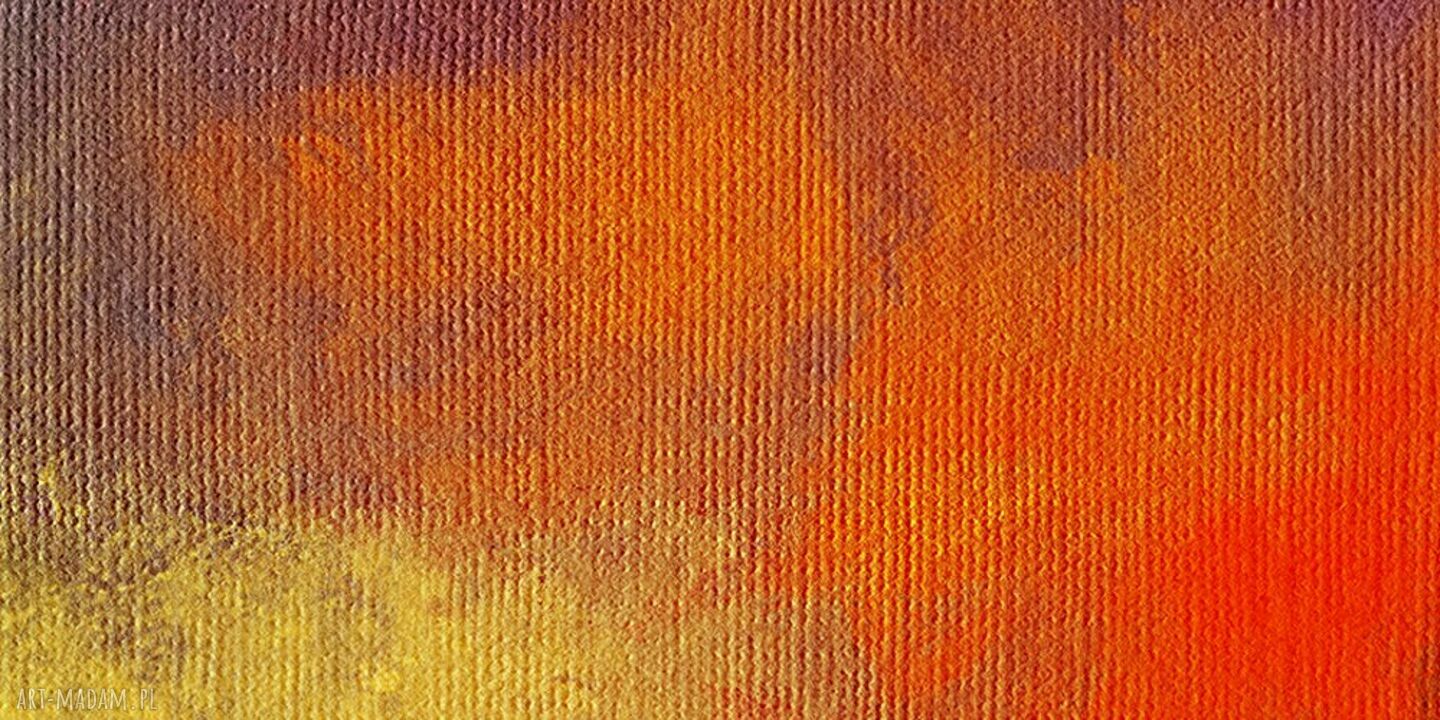 Obraz abstrakcyjny na płótnie 120x80 cm - żółty, pomarańczowy i granatowy