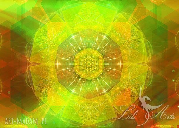 Obraz Mandala dobrego nastroju 70x50 cm - gotowy do zawieszenia