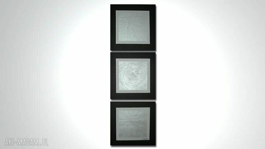 Obraz minimalistyczny nowoczesny 24 - 150x50cm ręcznie malowany