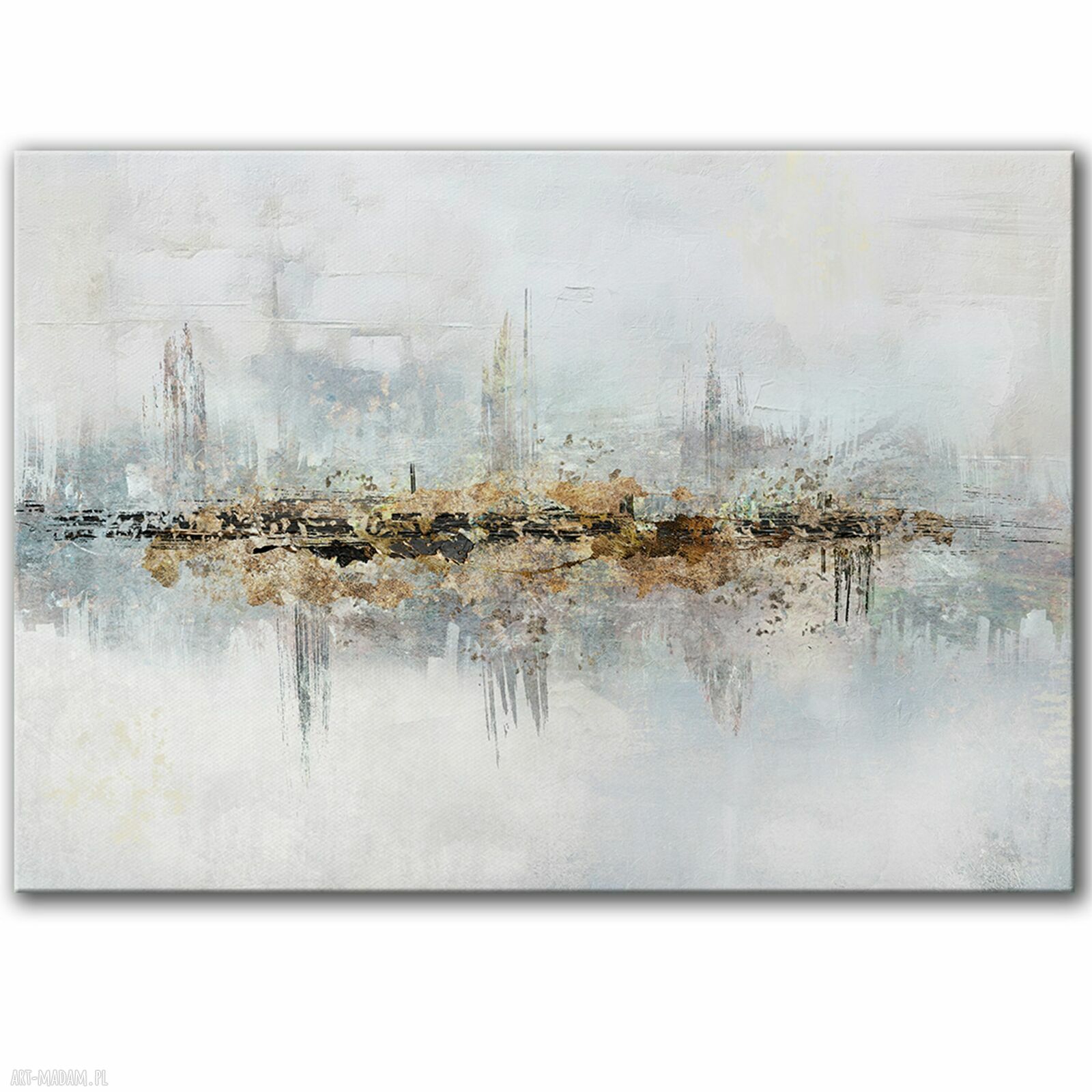 Obraz na płótnie 100x70 cm Jasna abstrakcja