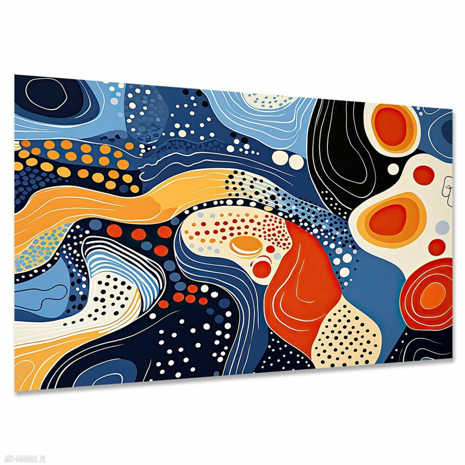 Obraz na płótnie Abstrakcja 69 120x80 cm - ożyw swoje wnętrze