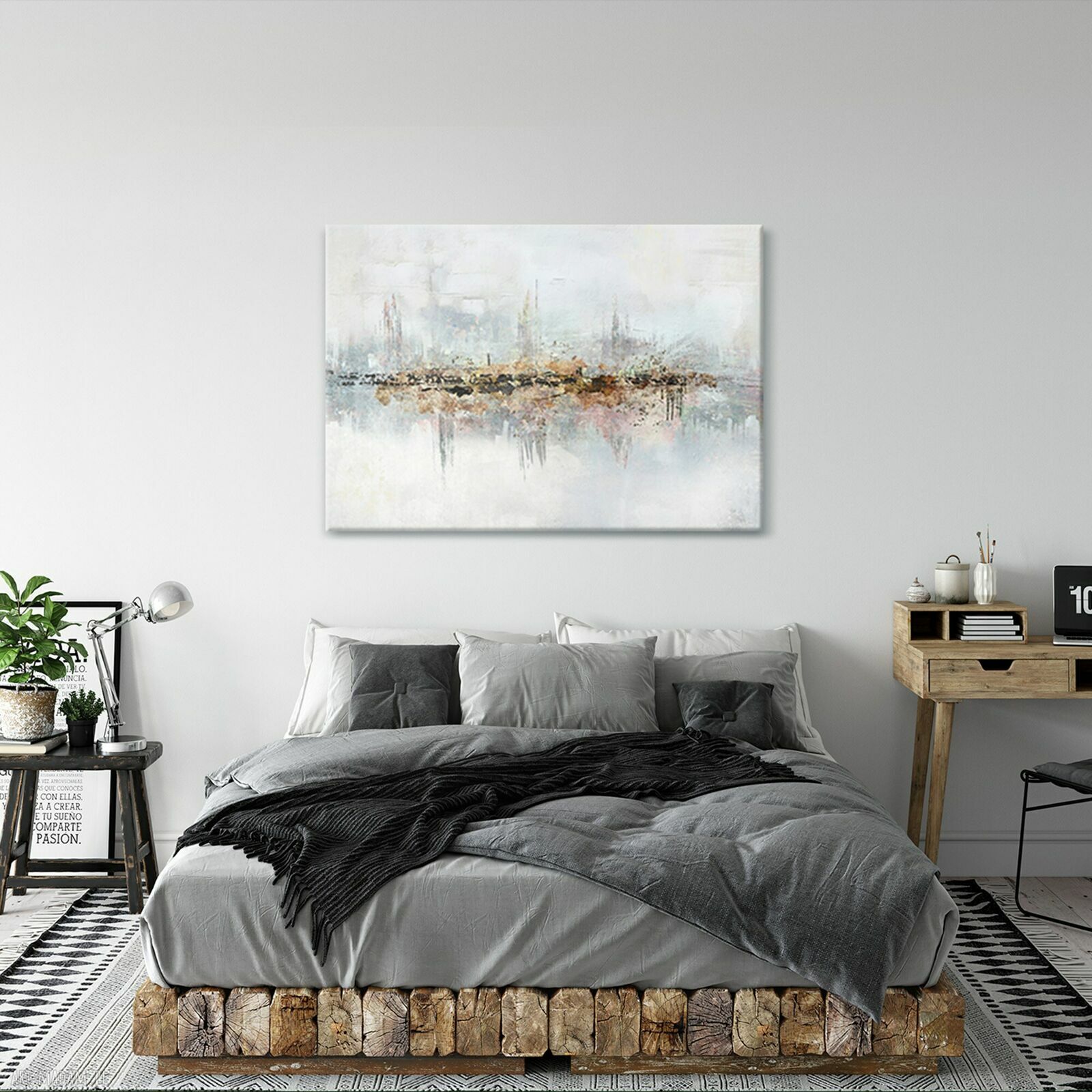 Obraz na płótnie 100x70 cm Jasna abstrakcja