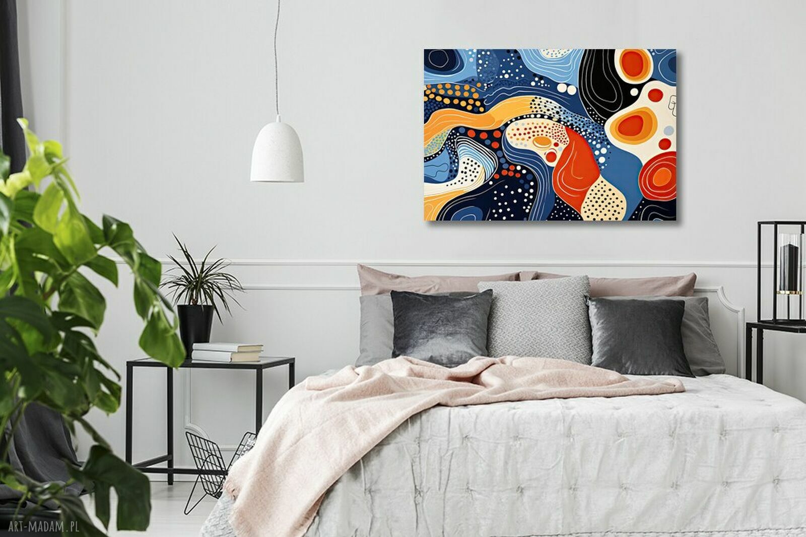 Obraz na płótnie Abstrakcja 69 120x80 cm - ożyw swoje wnętrze
