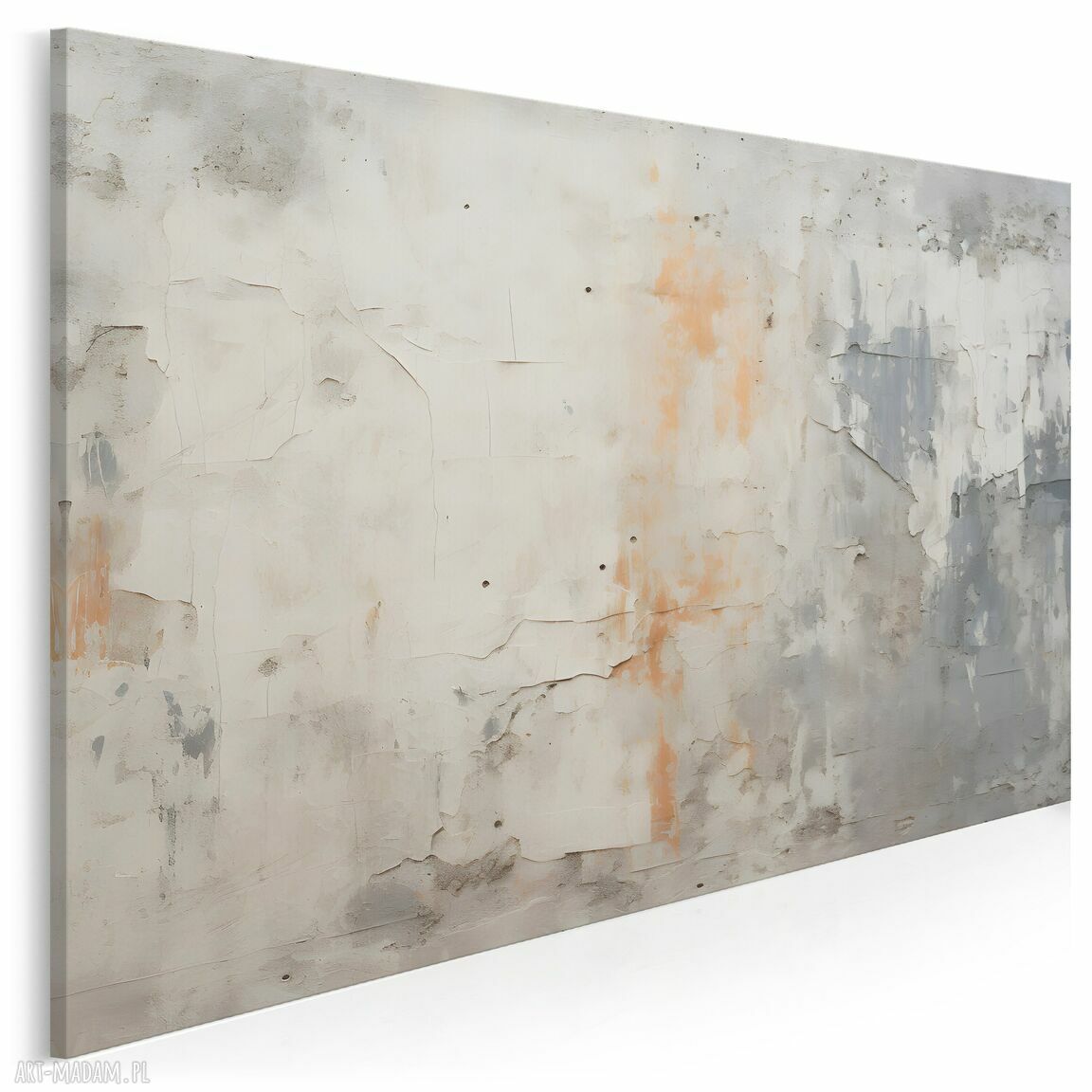 Obraz na płótnie Abstrakcja beton loft - 120x80 cm (minimalizm)